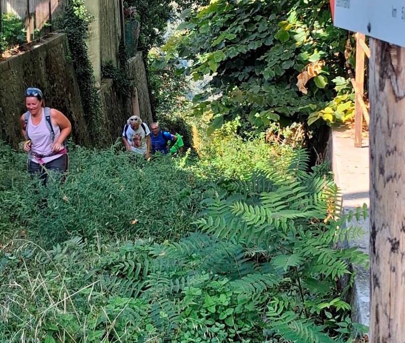 Gli ultimi passi prima di arrivare al Santuario
