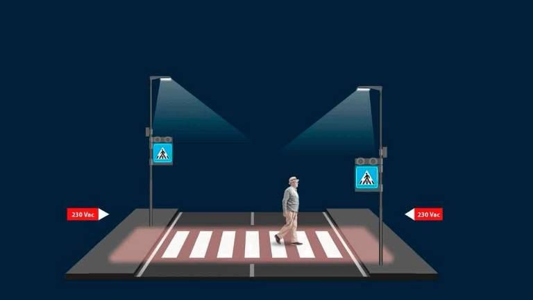 Come saranno i nuovi attraversamenti pedonali