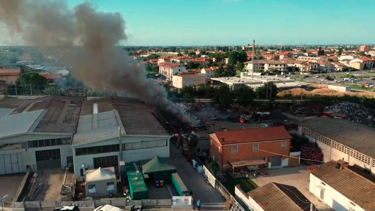 Gambettola, incendio all’azienda Maestri