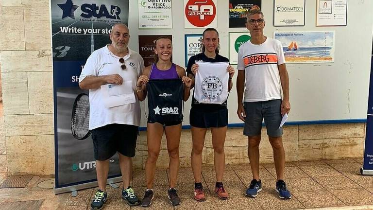 Tennis, Legnani e Sassi vincono il torneo giovanile del Tc Riccione