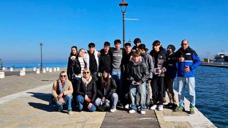 Gli studenti dell’istituto tecnico “Bramante-Genga” di Pesaro