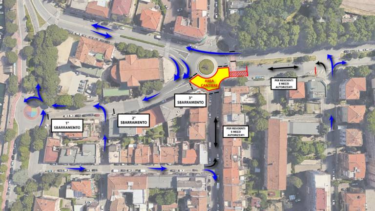 Rimini, lavori in Piazzale Cesare Battisti: come cambia la circolazione