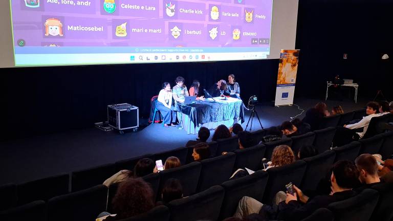 L’incontro al cinema Eliseo