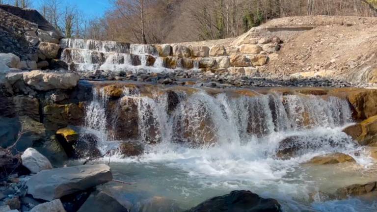 Rimini, a Casteldelci messo in sicurezza il torrente Senatello