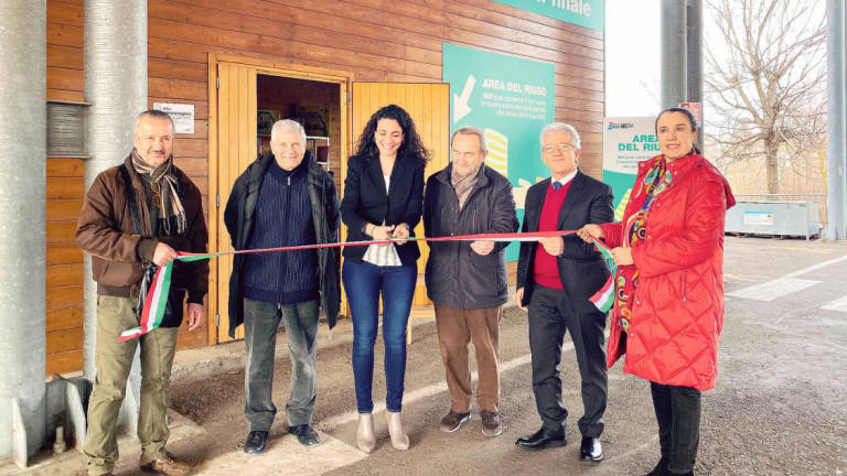 Cesena, inauguratala nuova “Area del riuso” alla stazione ecologica di via Romea