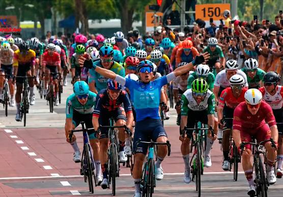 Malucelli, gran finale: vince l’ultima volata e la classifica a punti del Tour de Langkawi