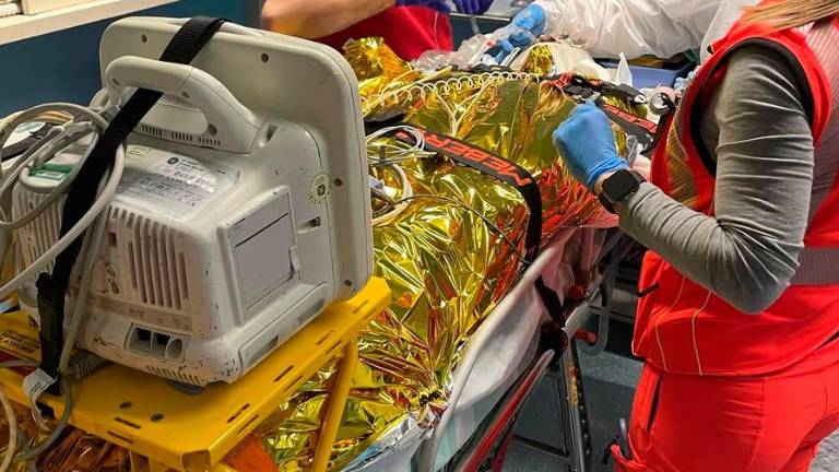 Un paziente al Centro Iperbarico di Ravenna