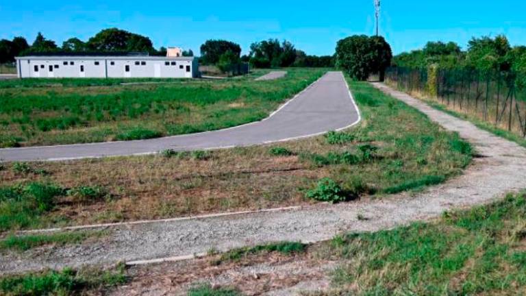 Il nuovo ciclodromo aprirà in ottobre (foto Fabio Blaco)