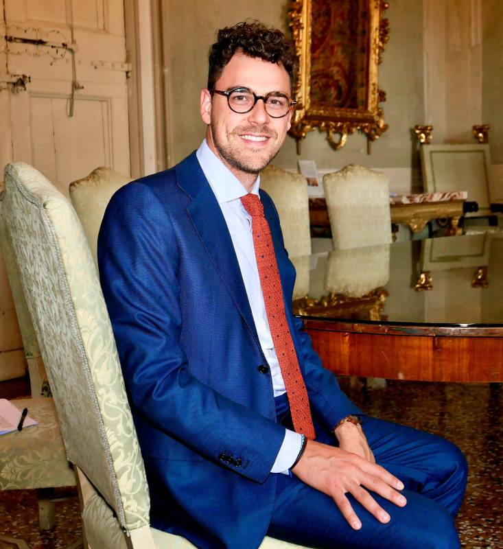 L’assessore alla Cultura Giacomo Gambi riconfermato per il secondo mandato è il più giovane assessore della giunta Panieri bis (foto Mmph)