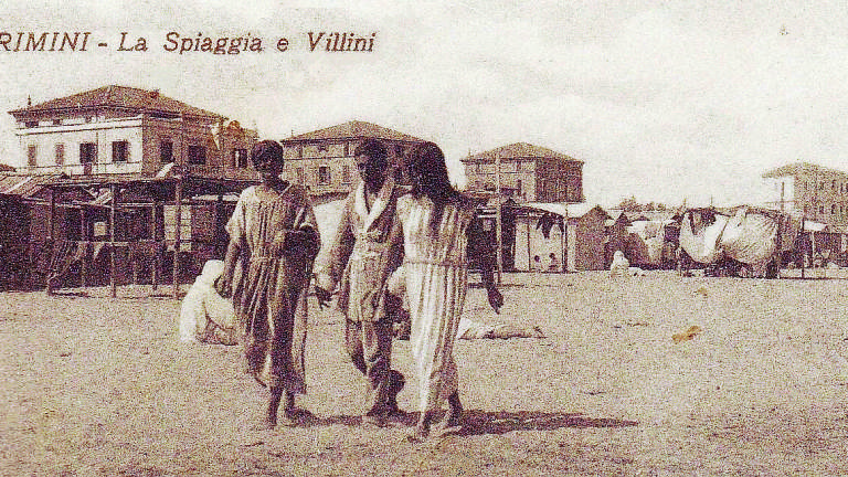 Rimini tra Ottocento e Novecento: amori sulla sabbia