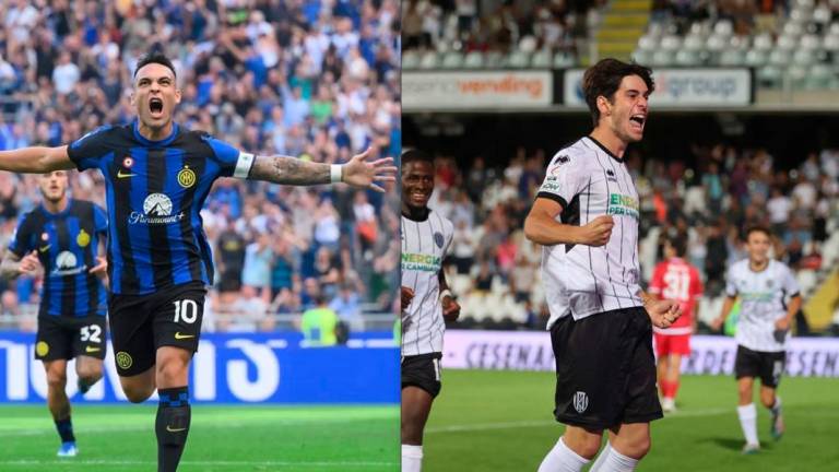Lautaro Martinez segna un gol ogni 63 minuti, Cristian Shpendi segna un gol ogni 73 minuti (foto Inter.it e Zanotti)