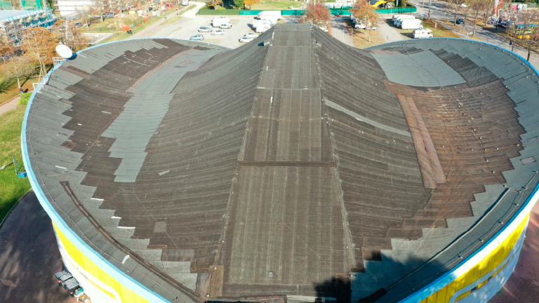 Cesena, nuova copertura del palasport: affidati i lavori