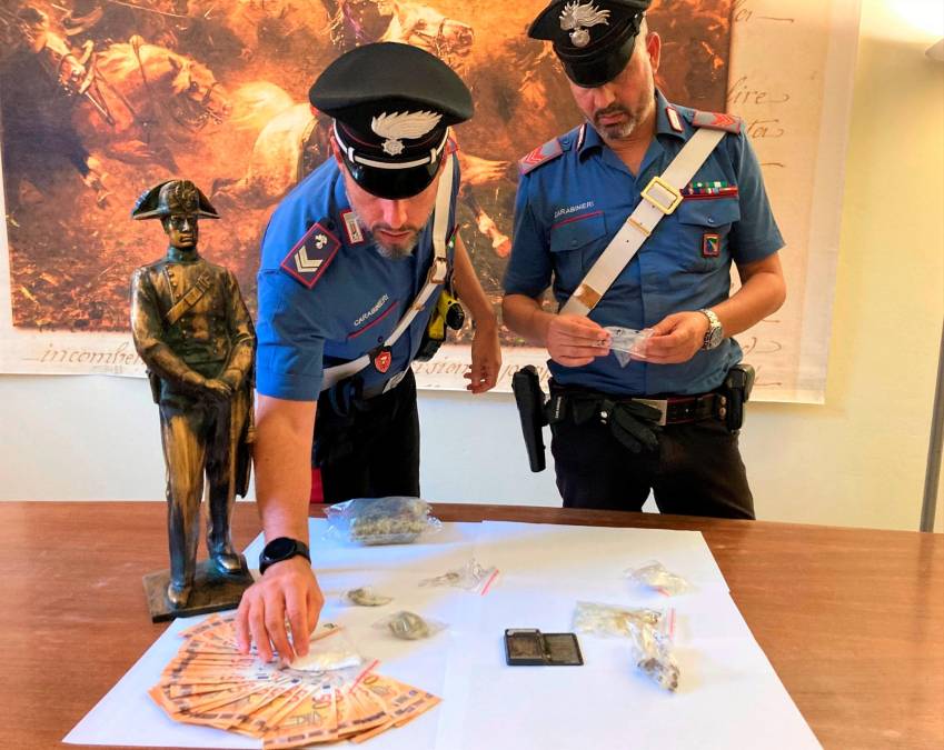 Imola, oltre un etto di droga sequestrato e un arresto