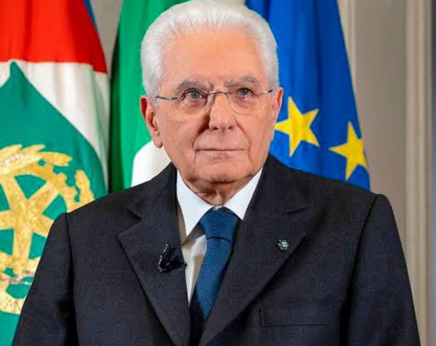 Il Presidente della Repubblica Sergio Mattarella