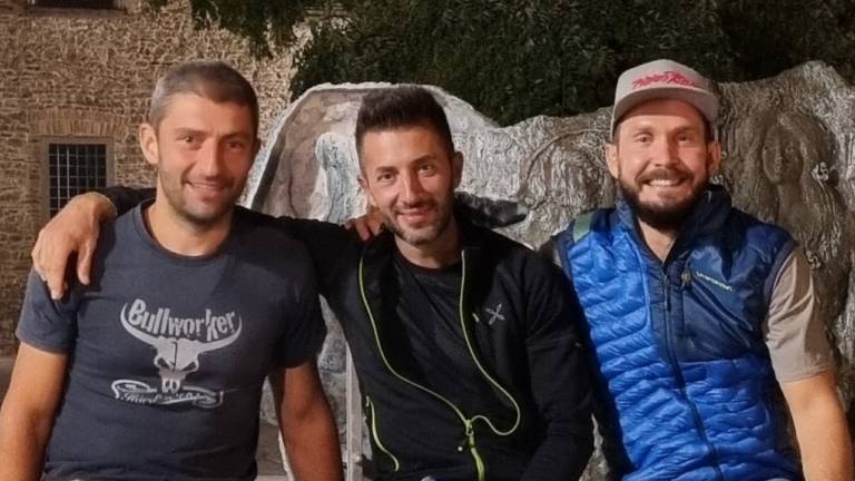 Tre amici in cammino: 100 km in un giorno per sostenere la ricerca di Diabete Romagna