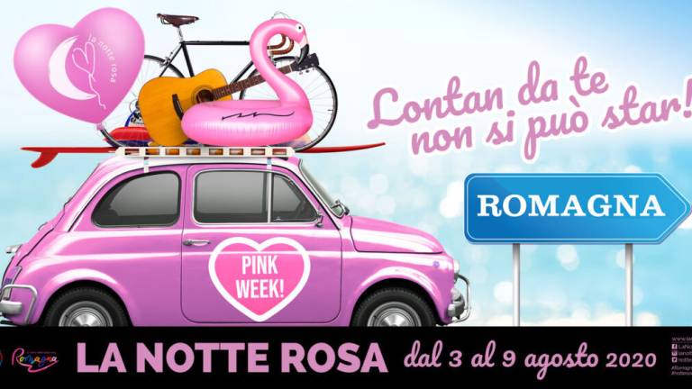 Rimini, svelata l'immagine della Settimana Rosa