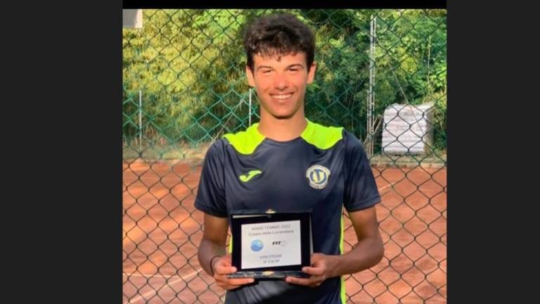 Tennis, Giacomo Ercolani trionfa a Santarcangelo