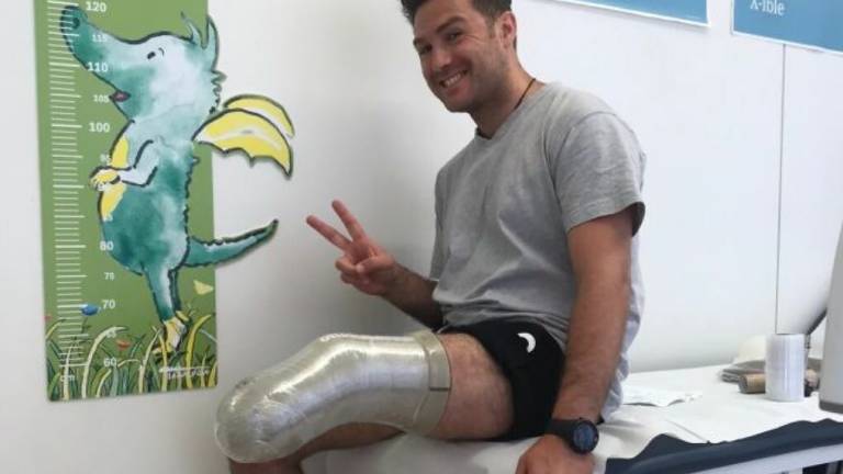 Rimini, carabiniere resta senza una gamba: raccolta fondi per una protesi