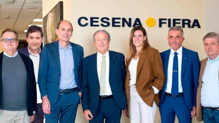 L’attuale consiglio d’amministrazione di Cesena Fiera