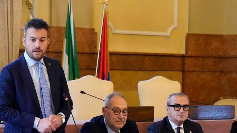 Il sindaco Marco Panieri (Monti)