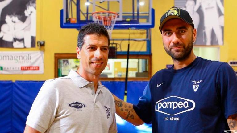Antimo Martino e Pietro Aradori ai tempi della Fortitudo (foto Fortitudo)
