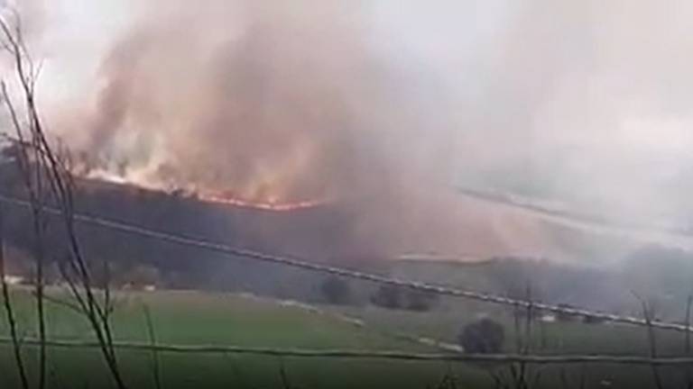 Saludecio. Incendio distrusse 40 ettari di verde, individuato e denunciato dai Forestali chi ha innescato il rogo
