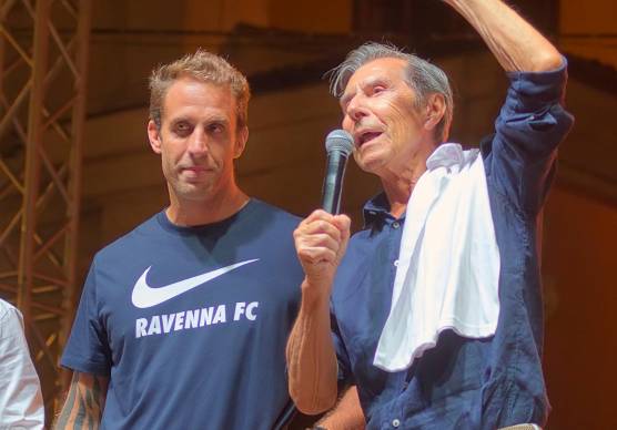 Il presidente Ignazio Cipriani e il vice presidente Ariedo Braida (Fiorentini)