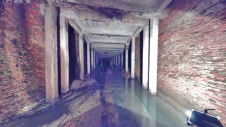 Uno dei tratti tombinati del Cesuola