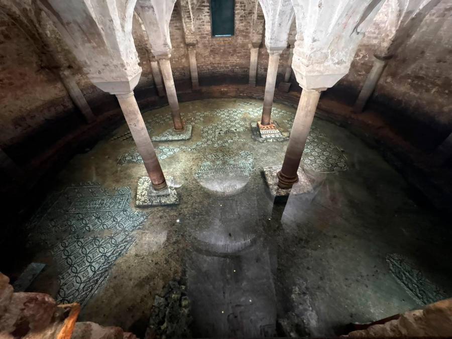 Ravenna, cripta di San Francesco ripulita ma resta il mistero sui sedimenti