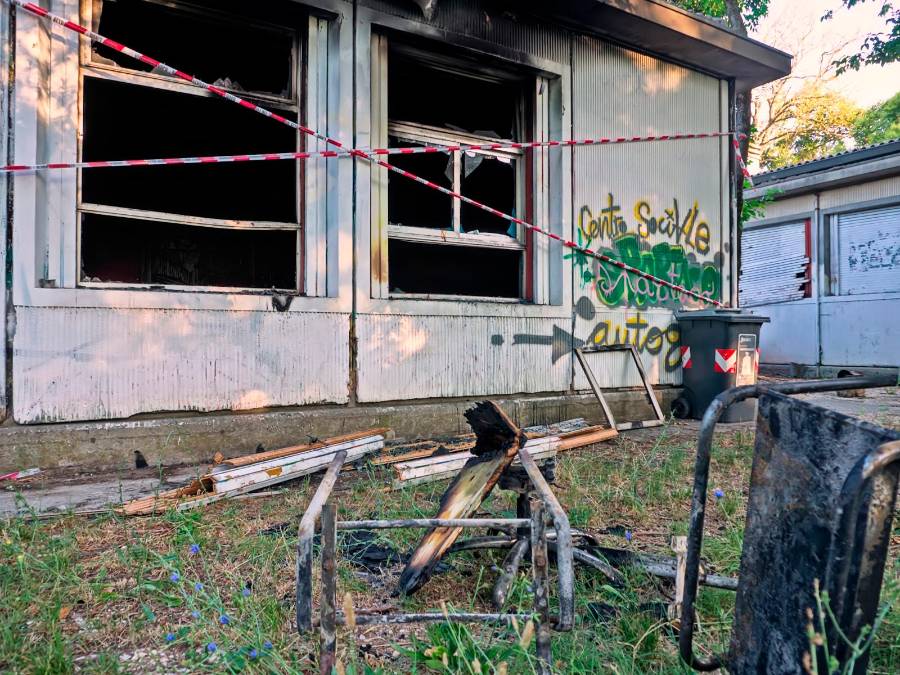 Ravenna, nuovo incendio al centro sociale Spartaco - Gallery