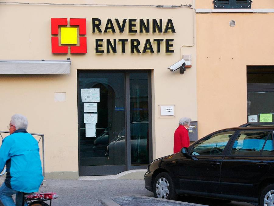 La sede di Ravenna Entrate