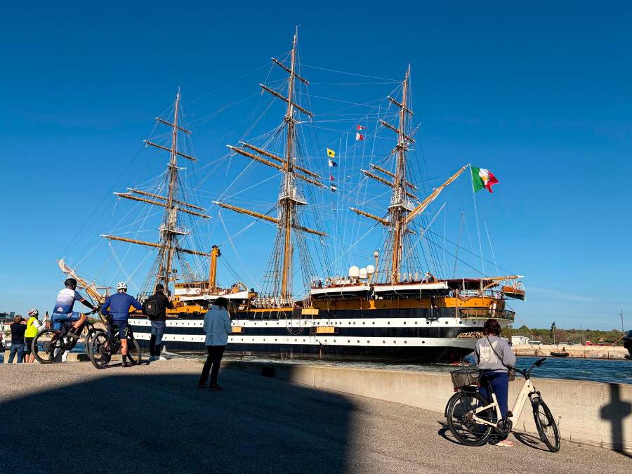 Ravenna, è arrivata l’Amerigo Vespucci - Gallery