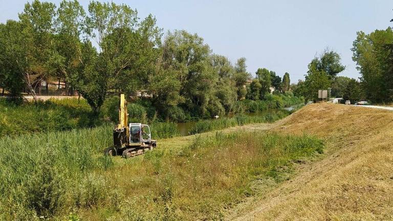 Cesena, lavori idraulici per la sicurezza del fiume Savio