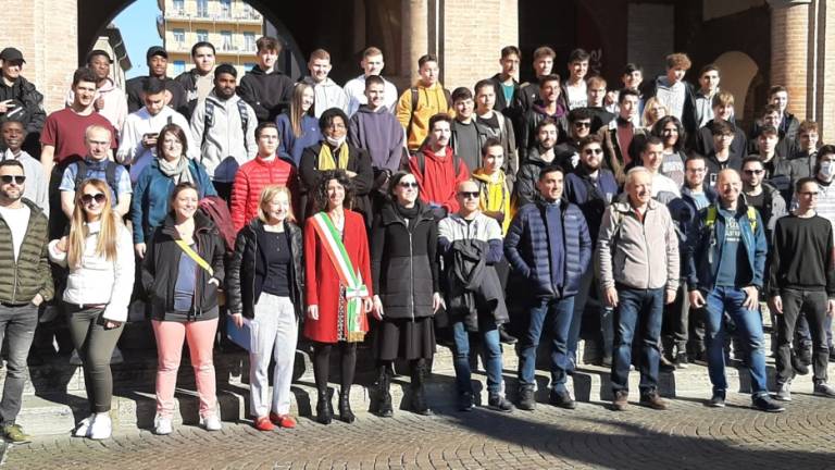 Il saluto di Rimini a 55 studenti del progetto Erasmus