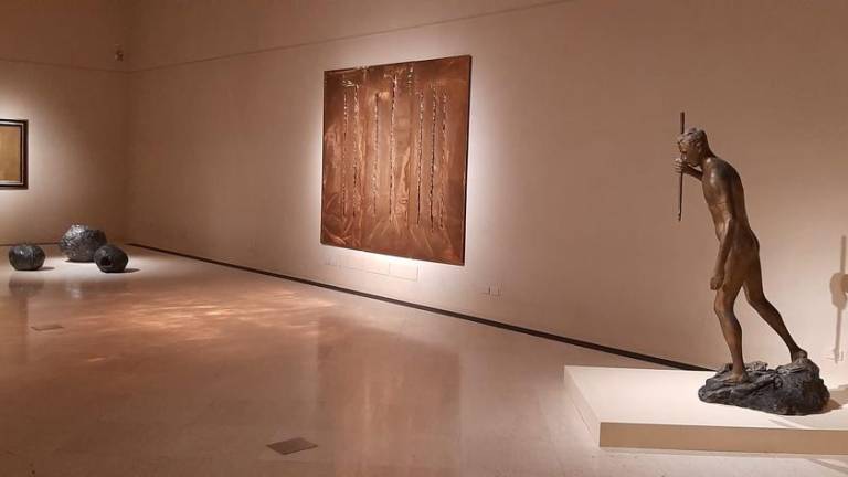 Lucio Fontana e Carla Lonzi, alla Fondazione Magnani 50 opere in mostra