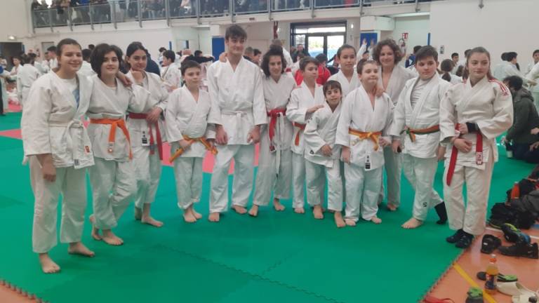 Judo, Sakura Forlì in grande spolvero a Gubbio