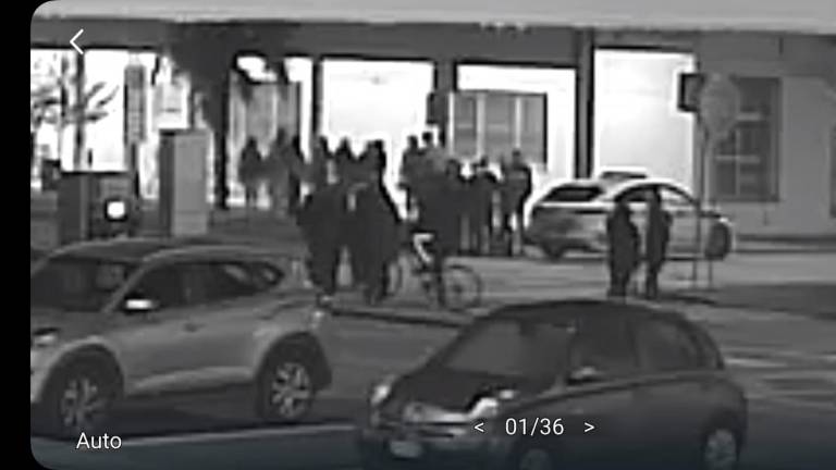 Le immagini della videosroveglianza