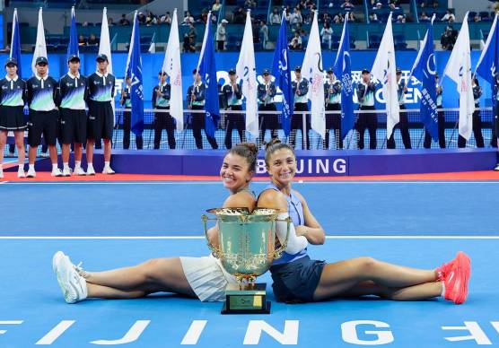 Jasmine Paolini e Sara Errani