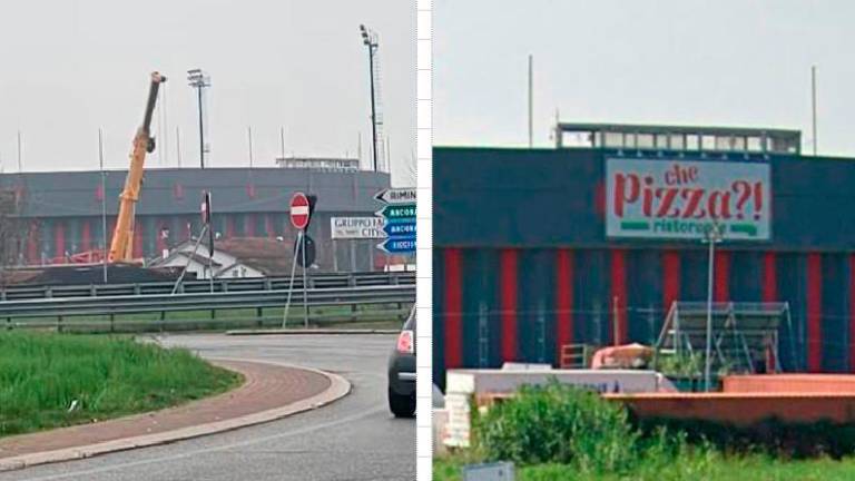 Sullo Stadio del baseball non campeggia più l’insegna della pizzeria